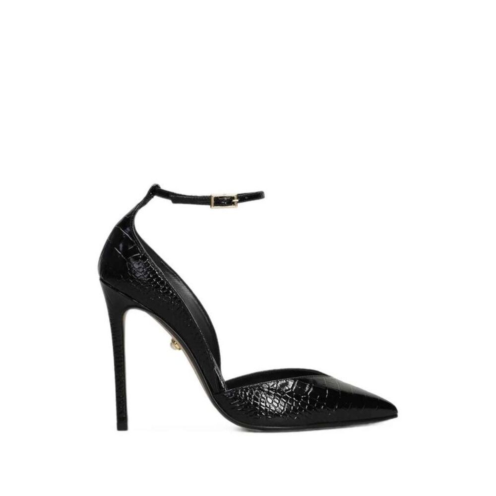 Alevì Women Camilla Crocodile-Effect Ankle-Strap Pumps